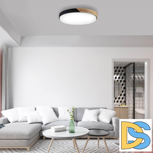 Потолочный светодиодный светильник Hiper Wood H822-9