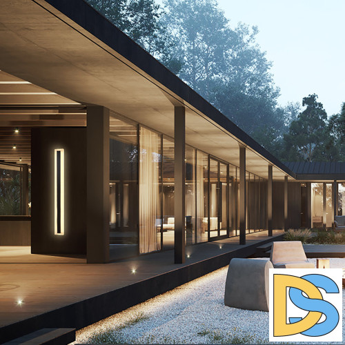 Уличный настенный светильник Feron Миконос 48016