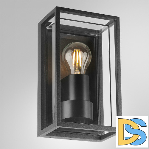 Уличный настенный светильник Arte Lamp Marfik A2322AL-1BK