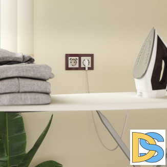 Умная встраиваемая розетка с заземлением с защитными шторками W1171603