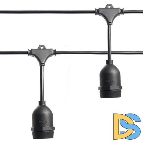 Гирлянда Евро белт-лайт на подвесах Feron CL50-25-1 41866