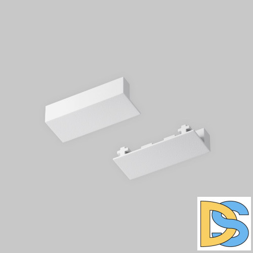 Заглушки для накладной трековой системы Maytoni Technical Magnetic track system Radity TRA084EC-111W