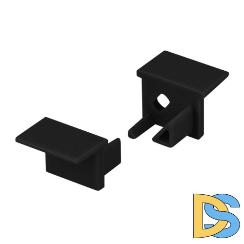 Комплект заглушек Arlight SL-BEVEL-H10-F14 BLACK  044089