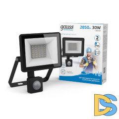 Прожектор светодиодный Gauss Elementary 30W 6500К 628511330