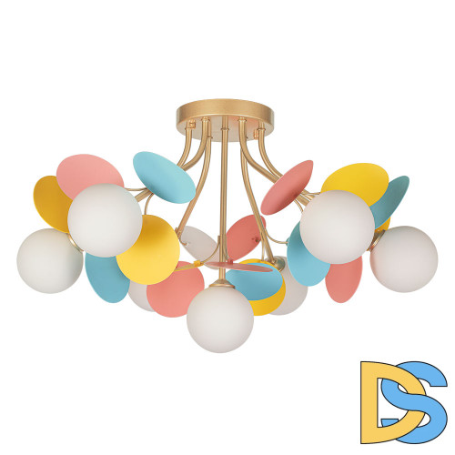 Потолочная люстра Arte Lamp Peacock A1369PL-7MD