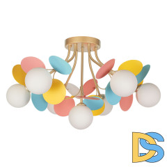 Потолочная люстра Arte Lamp Peacock A1369PL-7MD