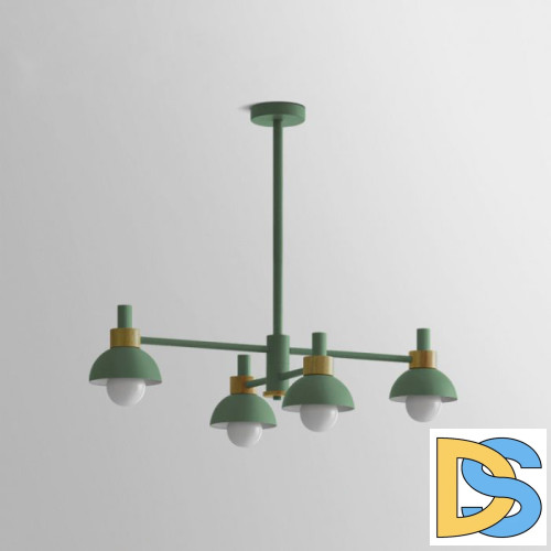 Люстра на штанге ImperiumLoft Fanta 193153-26