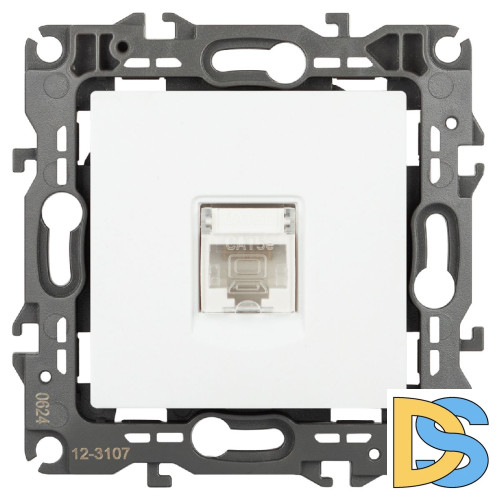 Розетка компьютерная RJ45 Эра 12-3107-01М Б0065712