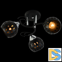 Люстра на штанге Reluce 01314-0.3-03 BK+CR