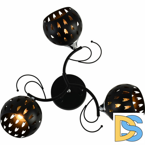 Люстра на штанге Reluce 01314-0.3-03 BK+CR