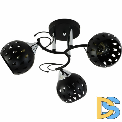 Люстра на штанге Reluce 01314-0.3-03 BK+CR