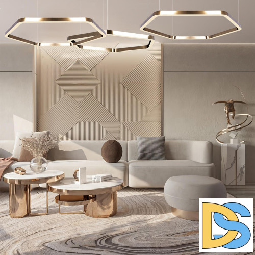 Подвесной светильник Loft IT Titanium 10243S Gold