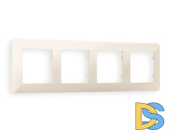 Рамка четырехместная Ambrella Volt Line AF110334