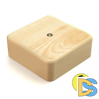 Коробка распаечная 100х100х29 Сосна