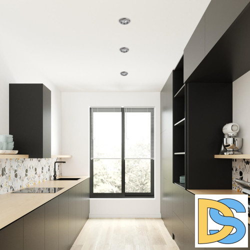 Встраиваемый светильник Arte Lamp Praktisch A1203PL-1SS