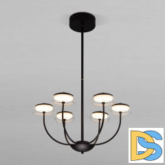 Люстра на штанге Eurosvet Fungo 50388 LED черный a068861