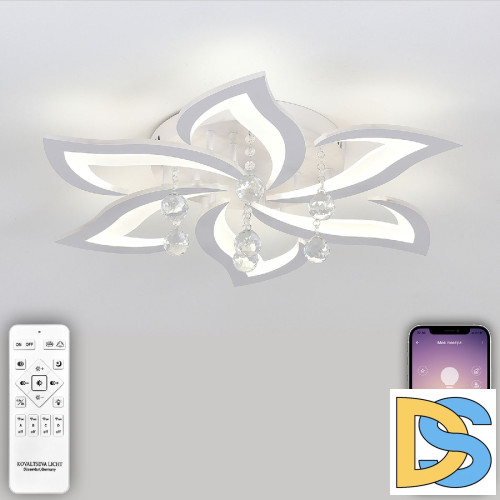 Потолочная светодиодная люстра Natali Kovaltseva Olimp LED LAMPS 81238