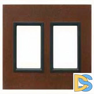 Рамка 2-ая (двойная), Кельтская сталь, серия UNICA TOP/CLASS, Schneider Electric