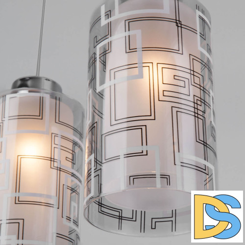 Подвесной светильник Eurosvet 50002/3 хром