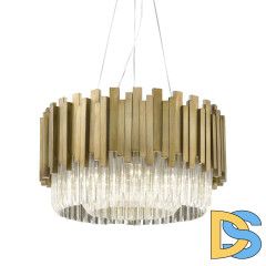Подвесная люстра Delight Collection Barclay P68056M-8 gold