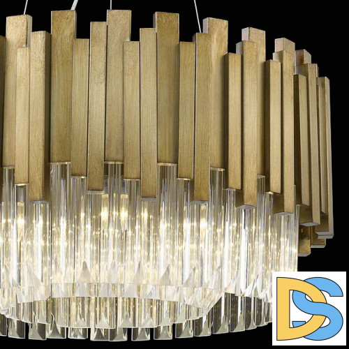 Подвесная люстра Delight Collection Barclay P68056M-8 gold
