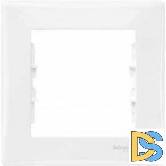 Рамка 1-ая (одинарная), Белый, серия Sedna, Schneider Electric