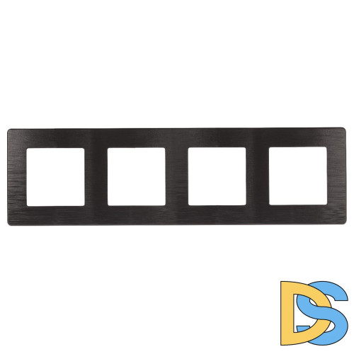 Рамка для розеток и выключателей на 4 поста Эра 12-5104-05 Б0052533