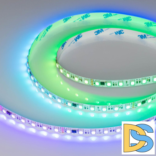 Светодиодная лента Arlight DMX-B72-10mm 24V RGB-PX6 (16 W/m, IP20, 5060, 5m) 037869