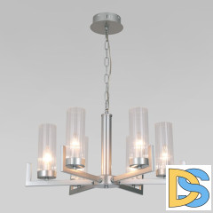 Подвесная люстра Eurosvet Arganie 60133/6 серебро