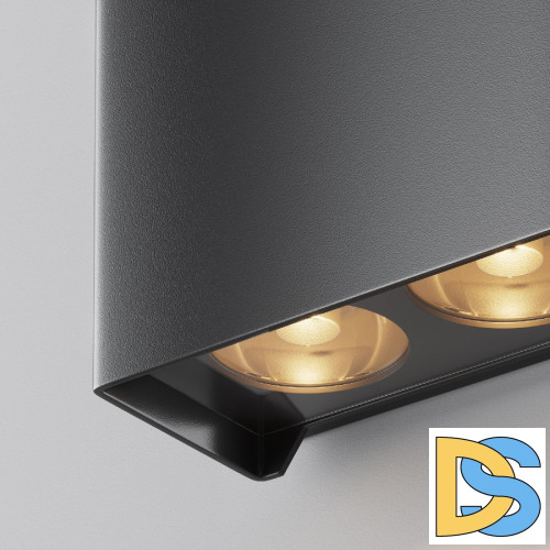 Уличный настенный светильник Maytoni Shell O570WL-L20B3K