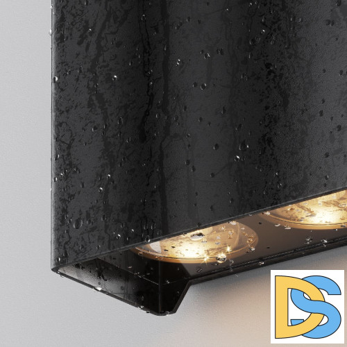 Уличный настенный светильник Maytoni Shell O570WL-L20B3K