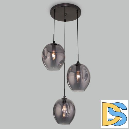 Подвесной светильник Eurosvet Mill 50195/3 черный жемчуг