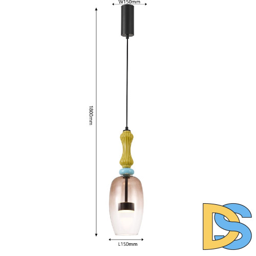 Подвесной светильник Favourite Dolci 4463-1P