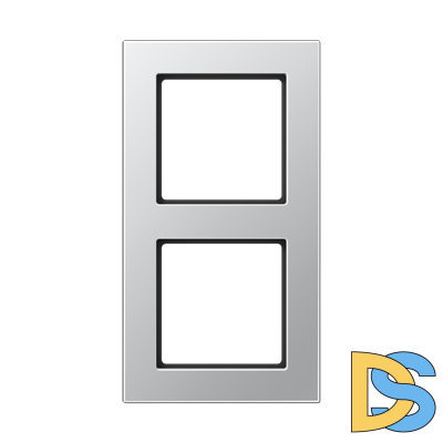 Рамка двухместная Jung A5582BFAL