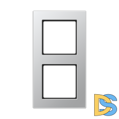 Рамка двухместная Jung A5582BFAL