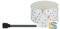 Светодиодная лента Эра 12В 5050 14,4Вт/м RGB+6500K 5м IP20 LS5050-14,4-60-12-RGB+W(6500)-IP20-1 year-5m Б0059911