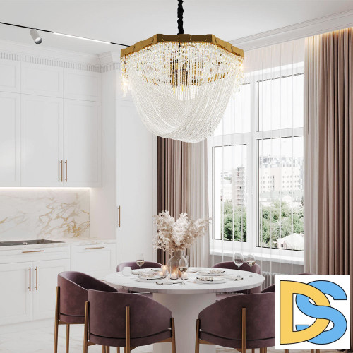 Подвесная люстра Modelux ML.316.9 BS