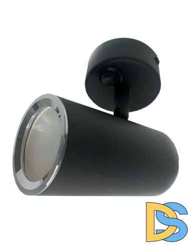 Накладной спот Elvan ST-12011-GU10-Bk