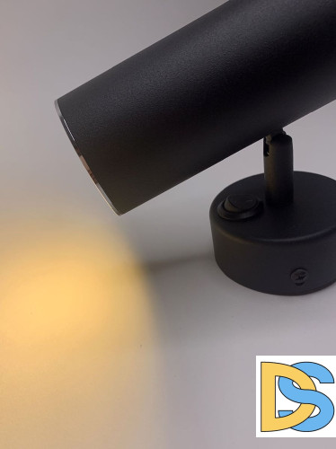 Накладной спот Elvan ST-12011-GU10-Bk