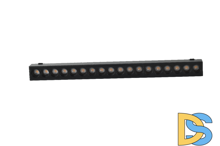 Трековый магнитный светильник iLedex Vision SMART 4825-039-L293-18W-36DG-BK