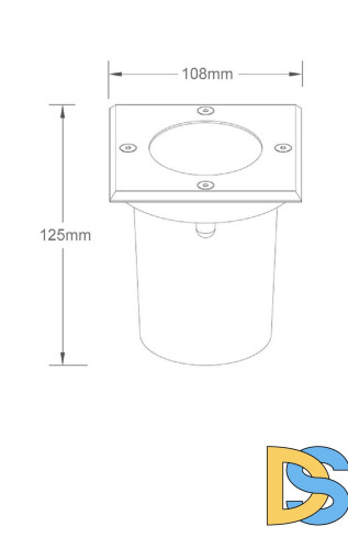 Ландшафтный светильник Lucide Biltin 11800/01/12