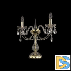Настольная лампа Bohemia Ivele Crystal 1402L/2/141-39 G