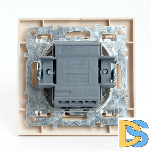 Выключатель 3-клавишный Stekker Эрна 39923