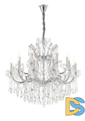 Подвесная люстра iLamp Diamond 6071-18 CR+CL