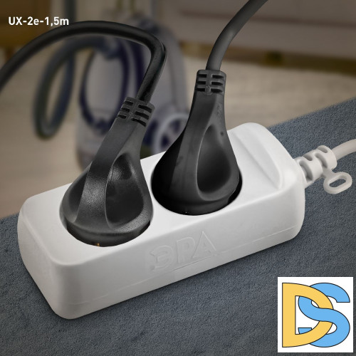 Удлинитель электрический Эра UX-2e-1,5m Б0038572