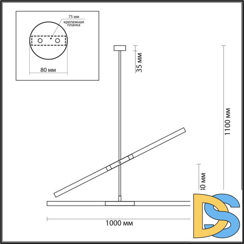 Потолочный светильник Odeon Light Soho 4307/4