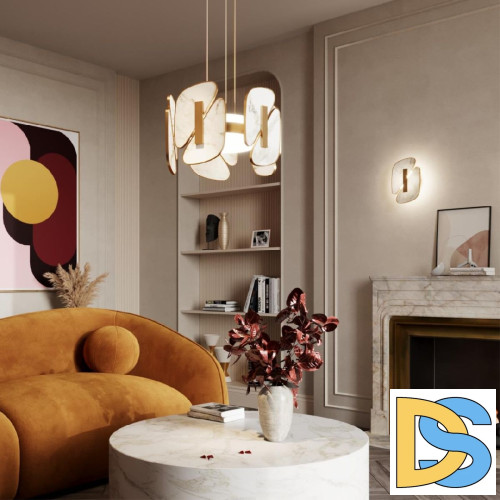 Подвесная люстра Odeon Light Chiara 6638/45L