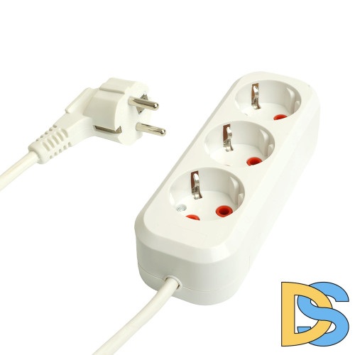 Удлинитель трехместный Stekker Home 49349