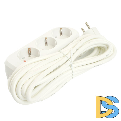 Удлинитель трехместный Stekker Home 49349