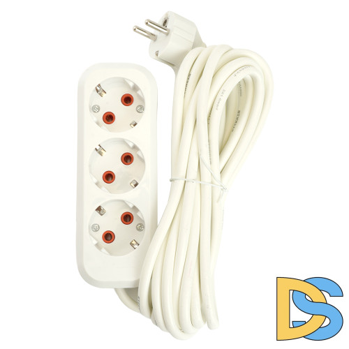 Удлинитель трехместный Stekker Home 49349